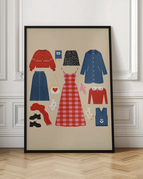 Valentines Outfits Poster