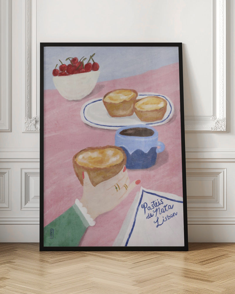 With Love From Lisbon - Food and Travel Art Poster