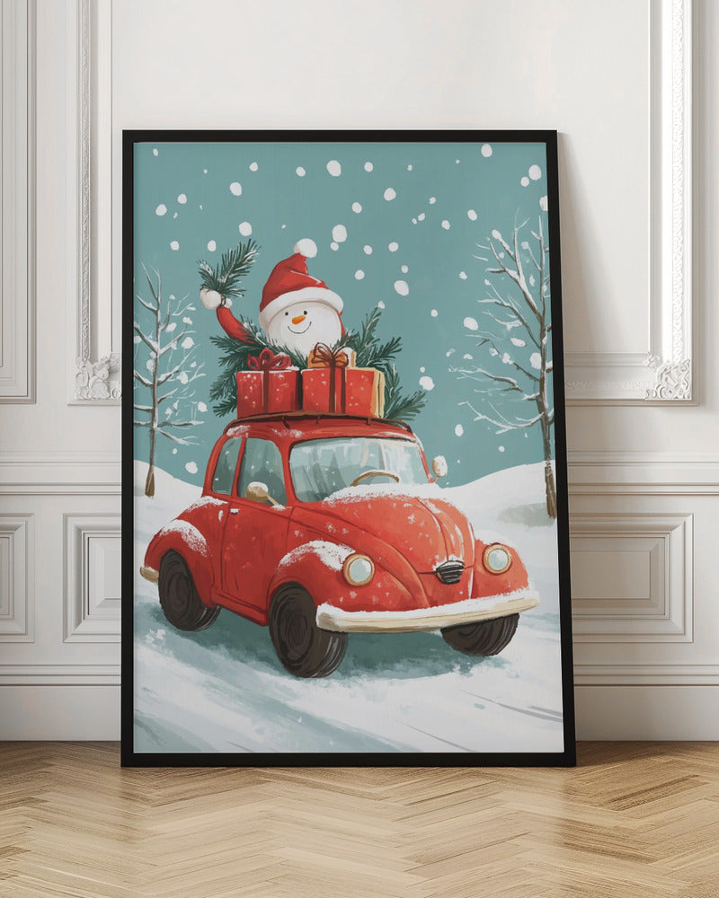 Christmas Road Trip Poster