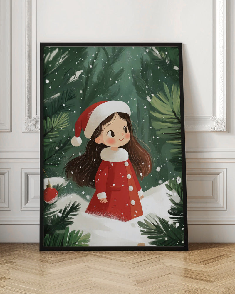 Christmas Girl Poster