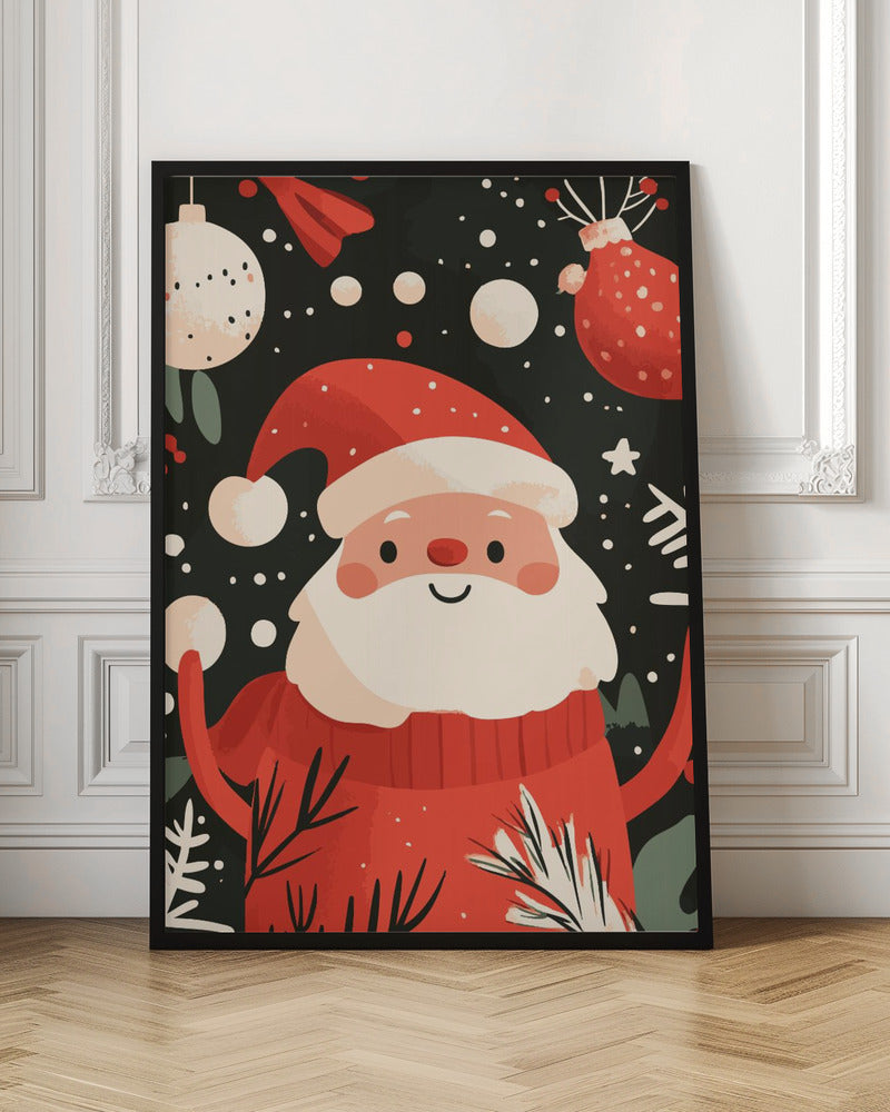 Happy Santa Poster