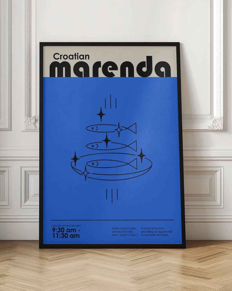 Croatian Marenda Poster