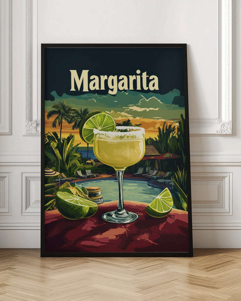 Margarita Vintage Poster