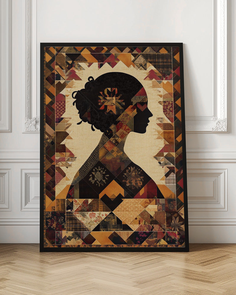 Patchwork Muse Poster