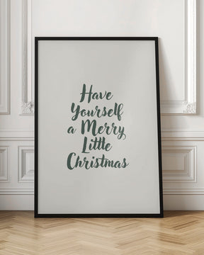 A Merry Little Christmas Poster