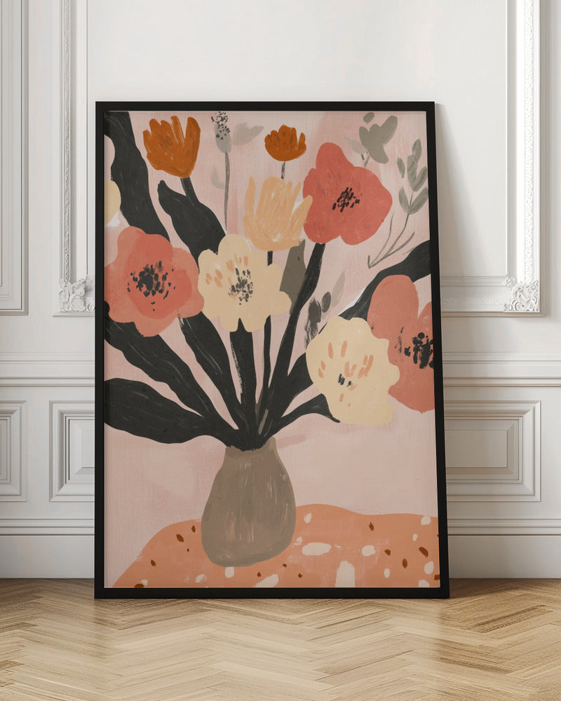 Pastelbouquet Poster