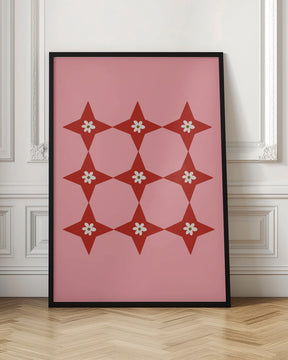 Flower Tile Poster