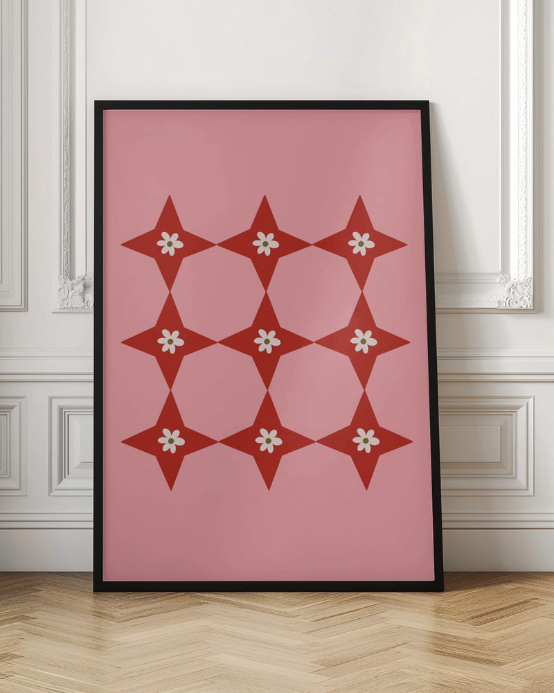 Flower Tile Poster