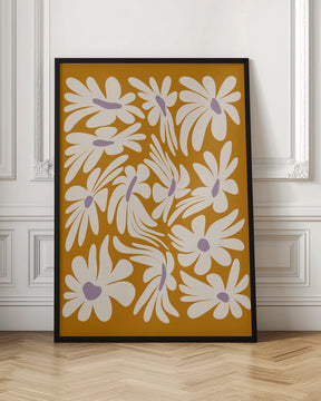 Floral Wave Poster