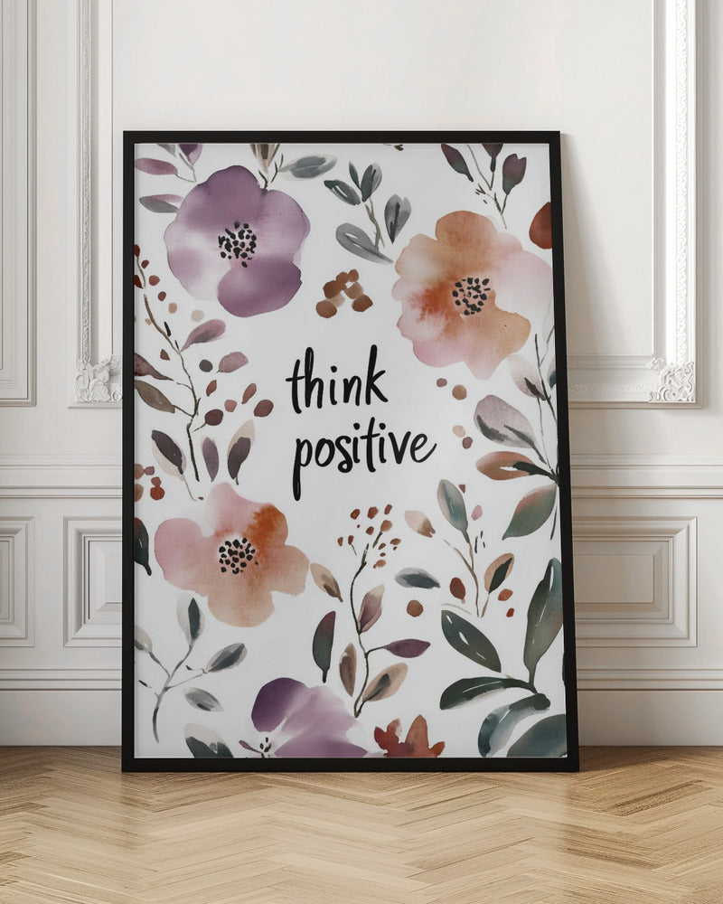 Think Positive Poster