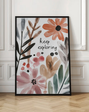 Keep Exploring Poster