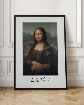 Mona Lisa Del Giocondo Signature (1503–1506) Poster