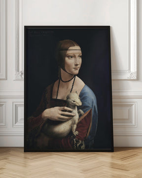 Lady With an Ermine (ca. 1490) Poster