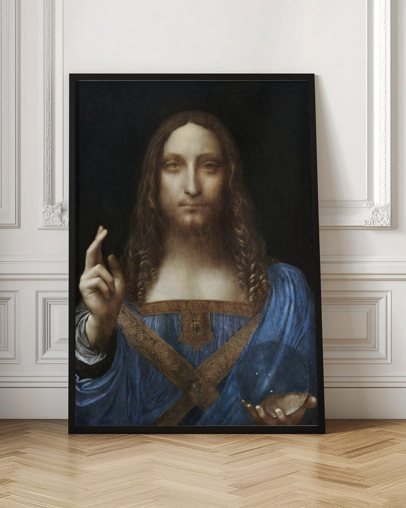 Salvator Mundi (circa 1500) Poster