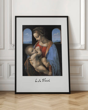 Madonna Litta (mid 1490s) Poster