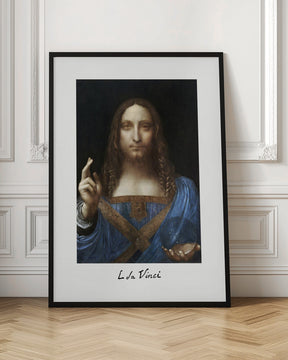 Salvator Mundi (circa 1500) Poster