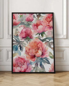 Blooming Peony  (7) Poster