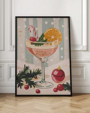 Christmas Cocktail Poster