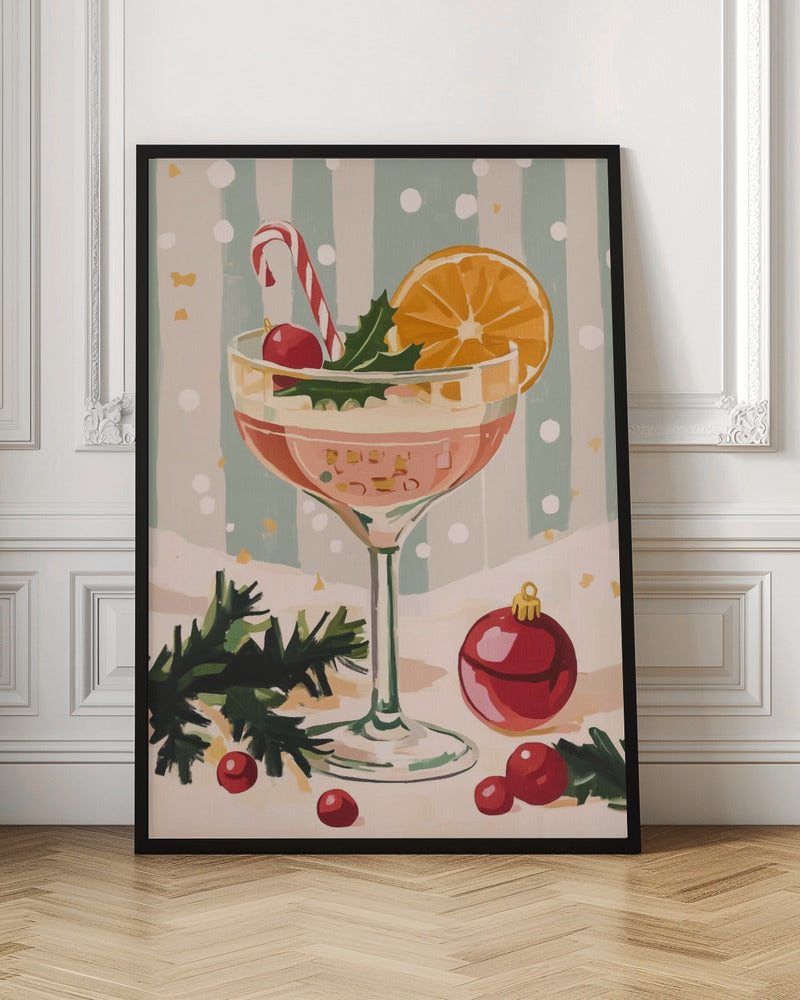 Christmas Cocktail Poster