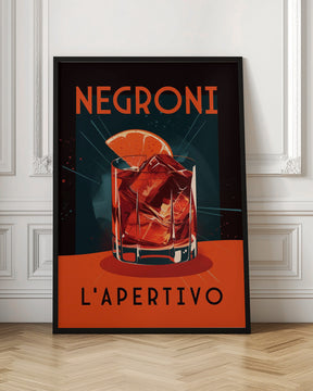 Negroni L&#039; Apertivo Poster