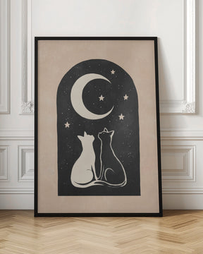 Couple Cats Poster