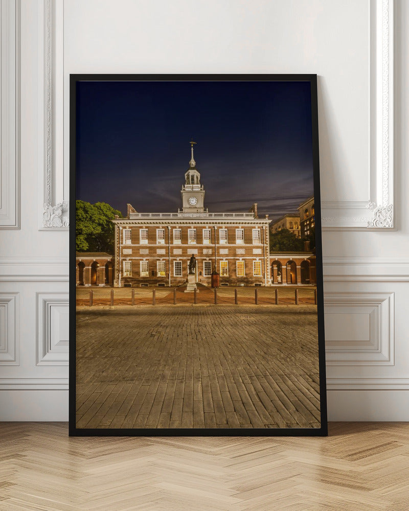 Philadelphia Independence Hall Poster