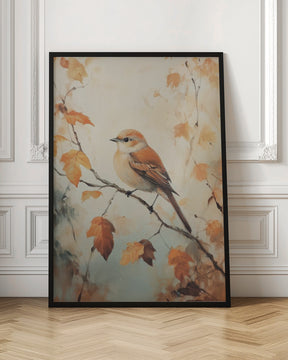 Autumn Bird Poster