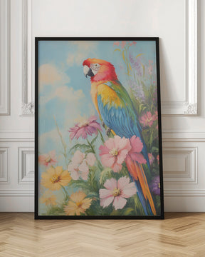 Colorful Parrot Poster