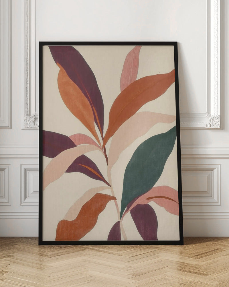 Abstract Plants Poster