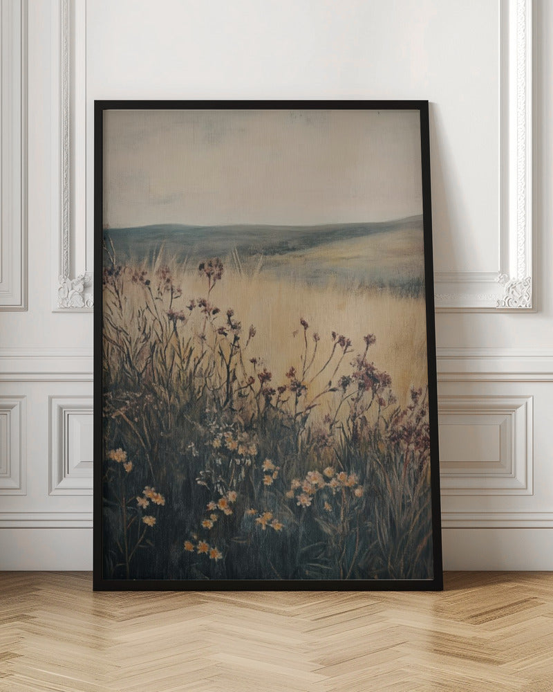 Landscape Wild Flower Poster