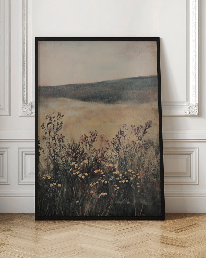 Landscape Flower Poster