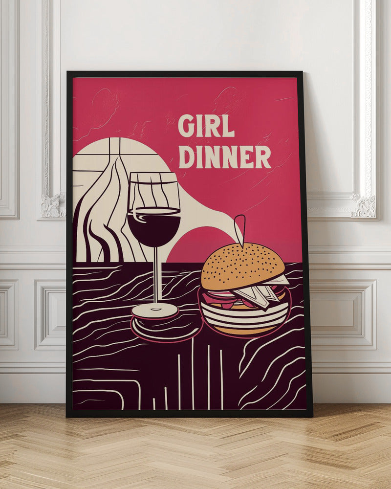 Girl Dinner No 3 Poster