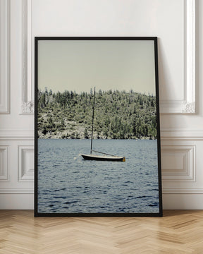 Boat On Pinecrest Poster