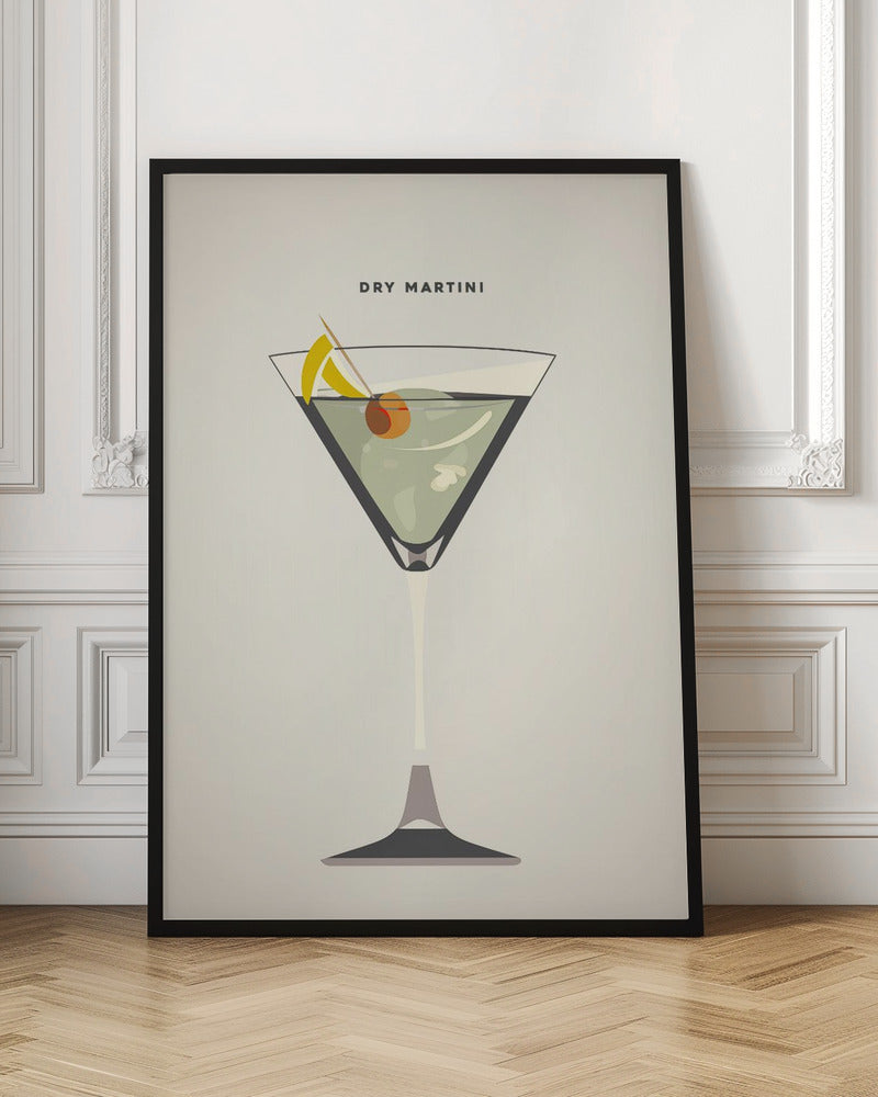 Dry Martini Poster