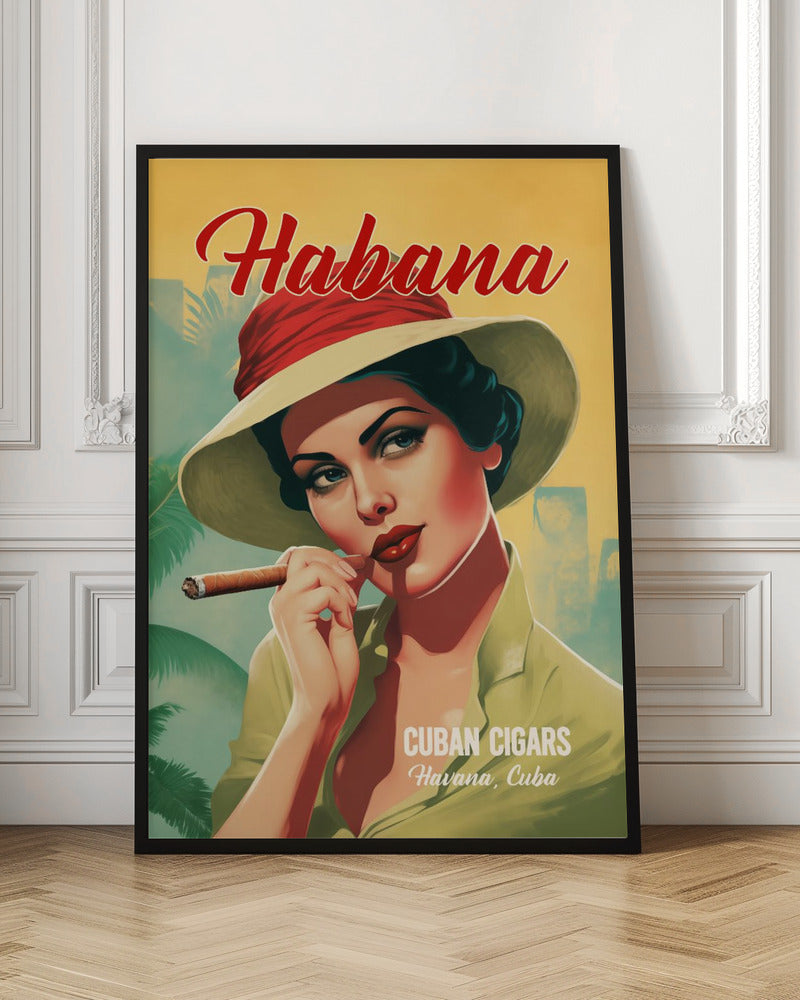 Habana - Cuban Cigars Poster