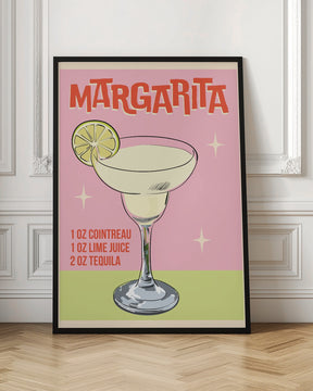 Margarita Cocktail Poster