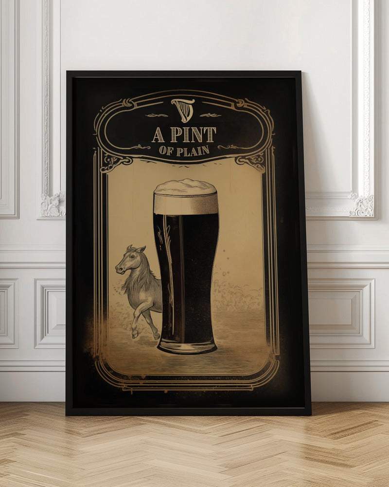 A Pint of Plain Poster