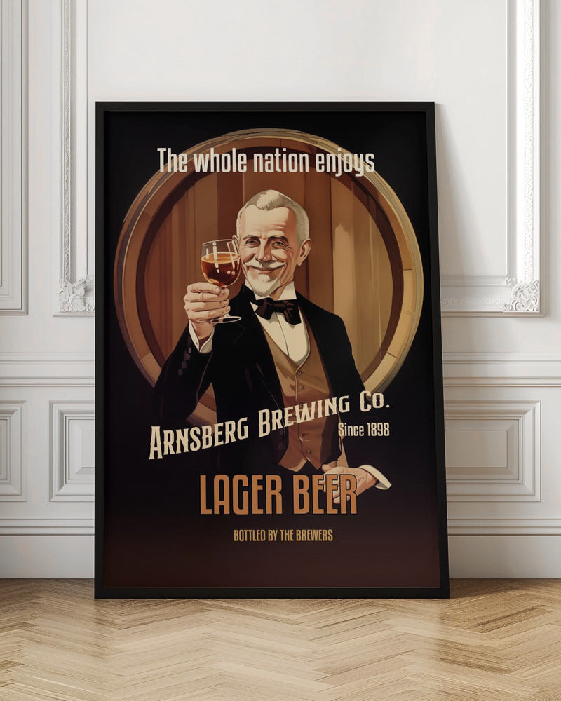 Lager Beer Poster