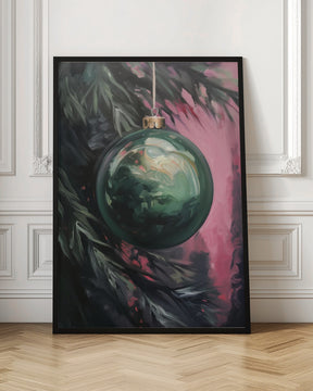 Christmas Bauble No 2 Poster