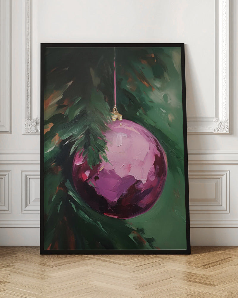 Christmas Bauble No 1 Poster