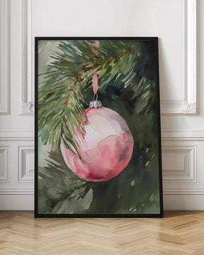 Christmas Bauble No 3 Poster