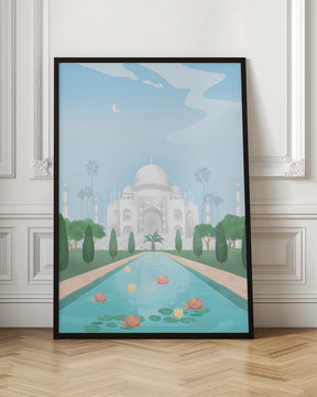 Taj Mahal, India Poster