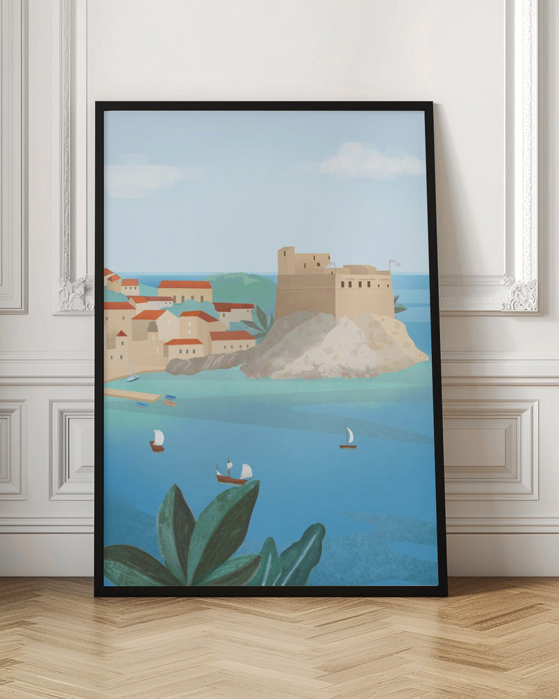 Dubrovnik Fortress Poster