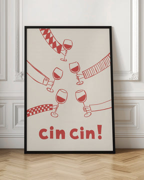 Cin cin! Wine Party with Friends Poster