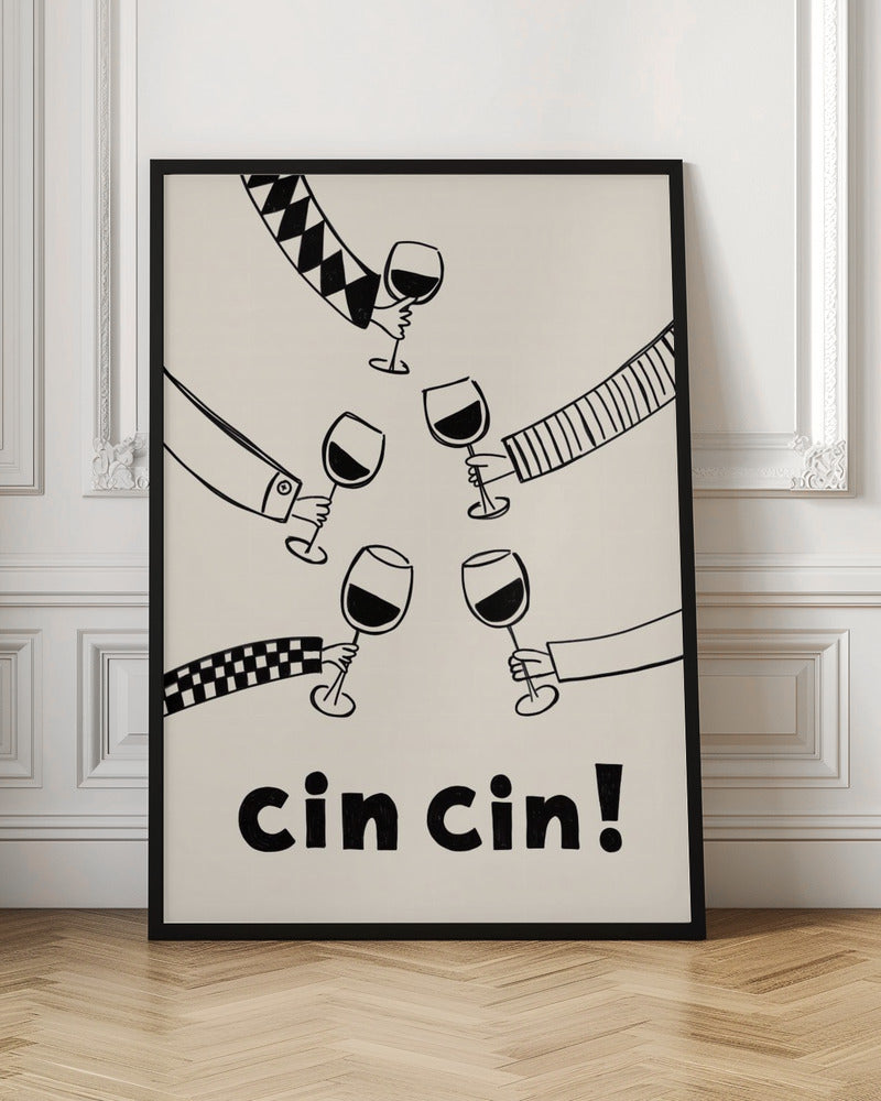 Cin cin! Wine Party with Friends Poster