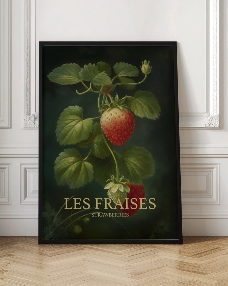 Les Fraises - Strawberries Poster