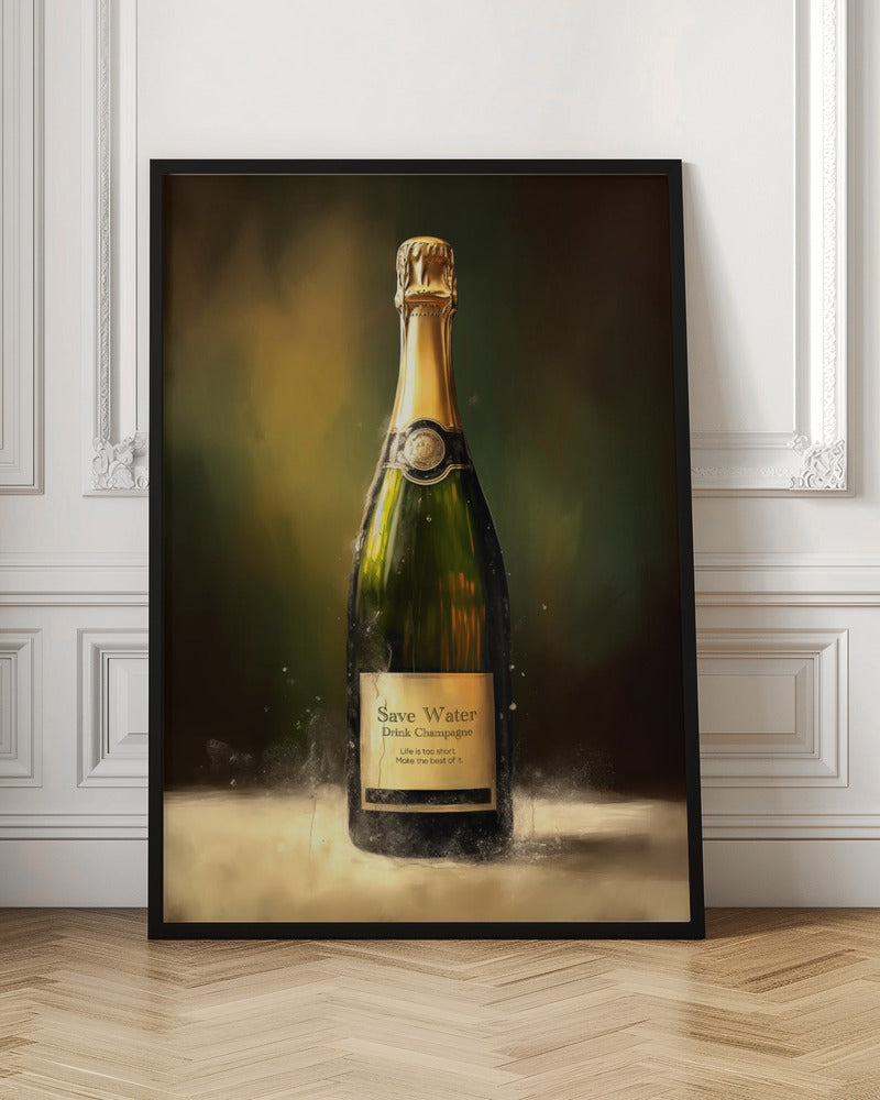 Drink Champagne Poster