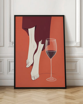 Wine and Dancing Poster