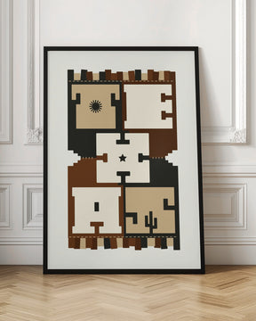 Carpet Texas wall art Poster