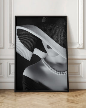 La femme au chapeau Poster